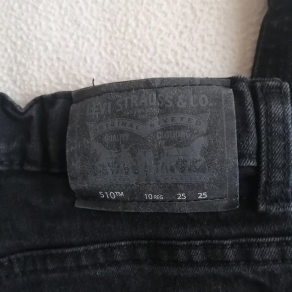 Levi's 510 Skinny Black Jeans - Picture 11 of 13